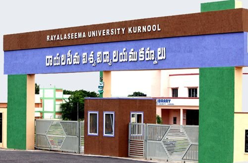 RAYALASEEMA UNIVERSITY 